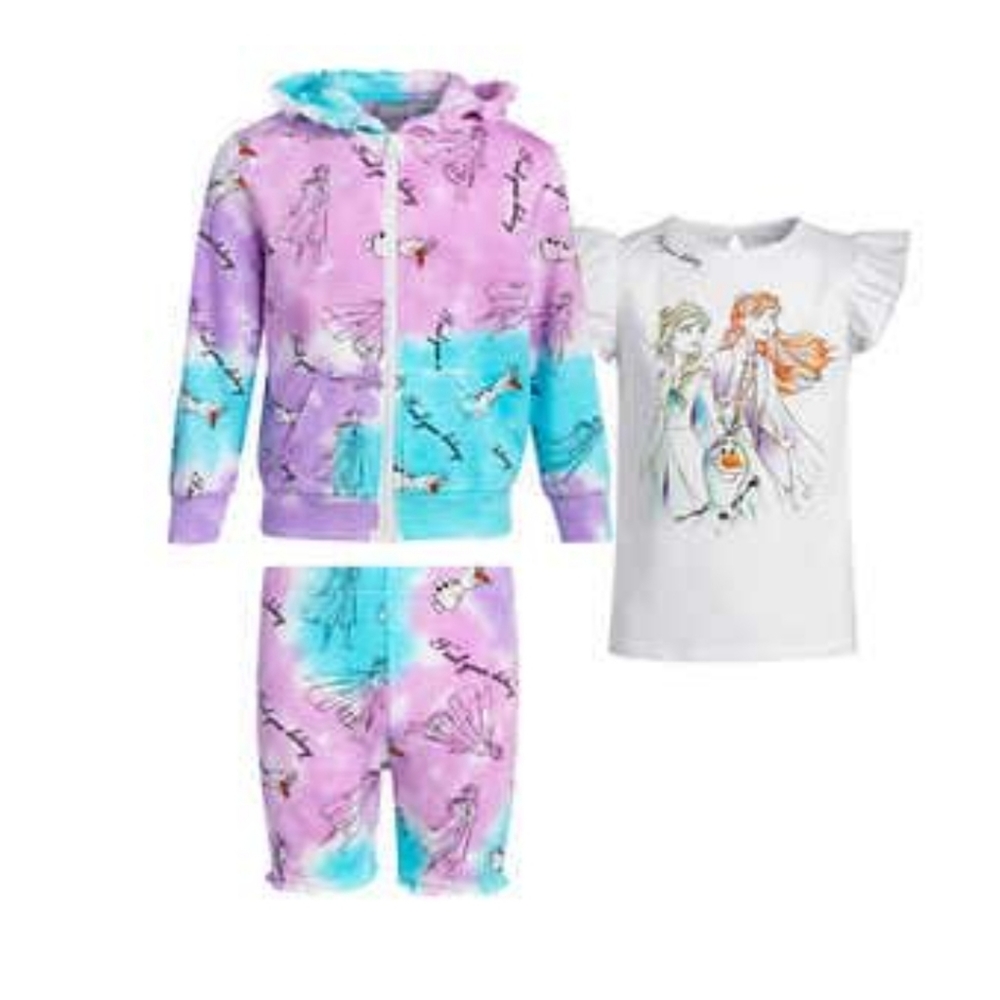 Frozen anna and elsa 3 piece set